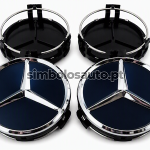 4 Centros de Jantes Mercedes-Benz