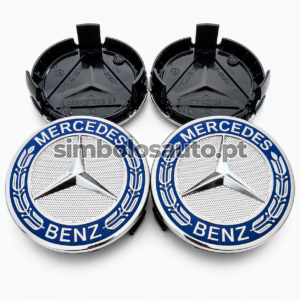 4 Centros de Jantes Mercedes-Benz
