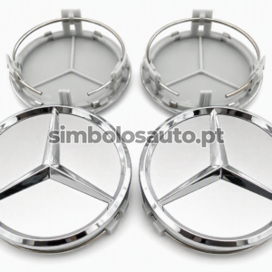 4 Centros de Jantes Mercedes-Benz