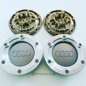 4 Tampões de Jantes Audi 146mm 8D0601165K