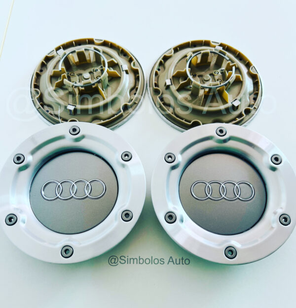 4 Tampões de Jantes Audi 146mm 8D0601165K
