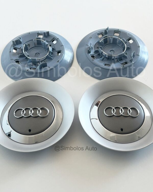 4 Tampões de Jantes Audi 149mm