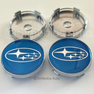 4 Centros de Jantes Subaru