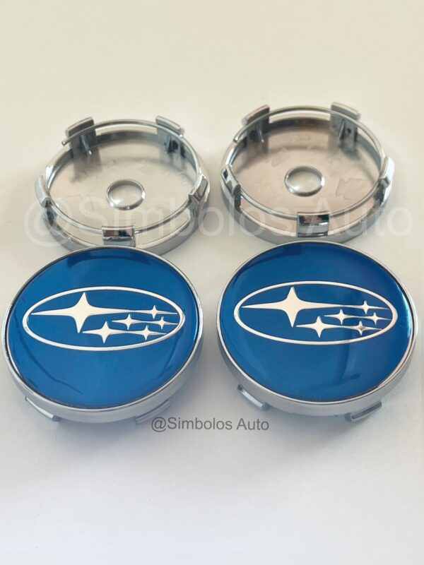4 Centros de Jantes Subaru